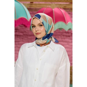 Marrakech  Koleksiyon Soft Eşarp Turuncu Koyu Lila 1198-06