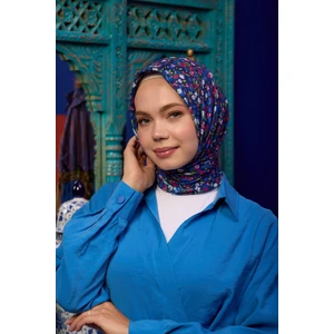 Marrakech  Koleksiyon Soft Eşarp Açık Mor Hardal 1193-01