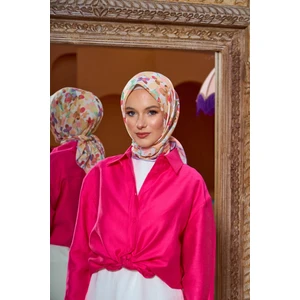 Marrakech  Koleksiyon Soft Eşarp Siyah Gri 1200-15