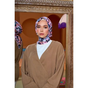 Marrakech  Koleksiyon Soft Eşarp Siyah Gri 1200-15