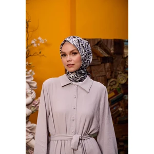 Marrakech  Koleksiyon Soft Eşarp Gri Mor 1195-06