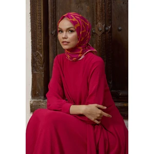 Marrakech  Koleksiyon Soft Eşarp Mercan Krem 1196-02