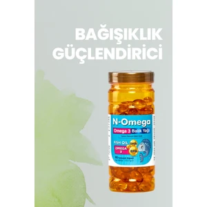 N-Omega DHA & EPA İçeren 90 Kapsül Omega-3 Balık Yağı Takviyesi