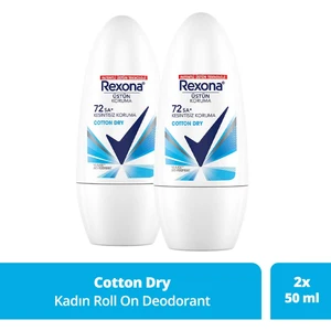 Üstün Koruma Kadın Roll On Deodorant Cotton Dry 50 ml X2