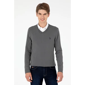 U.S. Polo Assn. Erkek Antrasit Kazak /Triko 50293512-VR006