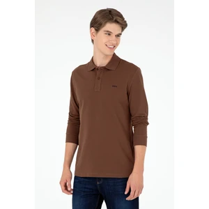 U.S. Polo Assn. Erkek Kahverengi Sweatshirt 50295169-VR029