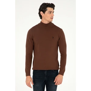 U.S. Polo Assn. Erkek Kahverengi Kazak /Triko 50288887-VR158