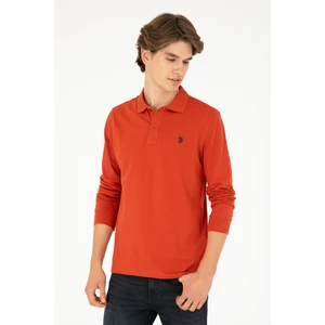 U.S. Polo Assn. Erkek Kiremit Sweatshirt 50289051-VR031