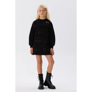 Bg Store Kız Çocuk Siyah Elbise