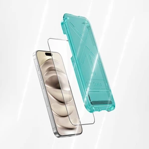 Apple iPhone 16 Pro Max Uyumlu Hd 0.3mm Cam Ekran Koruyucu Glass Warrior Uygulama Aparatlı