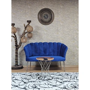 Ikili Papatya Çay Seti Koltuk Krom Sivriltme Ayak, Balkon, Salon, Ofis, Koltuk Takımı, Ikili Berjer