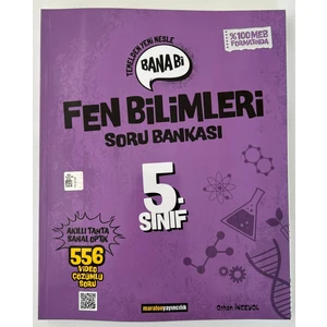 Maraton Yayıncılık 5.sınıf Bana Bi Fen Bilimleri Soru Bankası