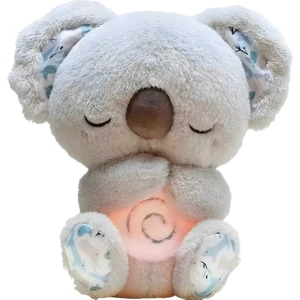 Nefes Alan ve Parlayan Sevimli Koala Bebek Uyuyan Bebek Peluş Oyuncak (Yurt Dışından)