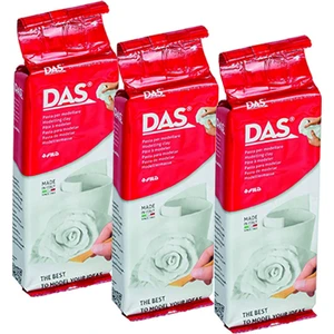 Seramik Hamuru Beyaz 250 gr 3 Adet
