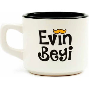 Palto Tasarım Evin Beyi Beyaz Venüs Kupa - Hediye Seramik Kupa