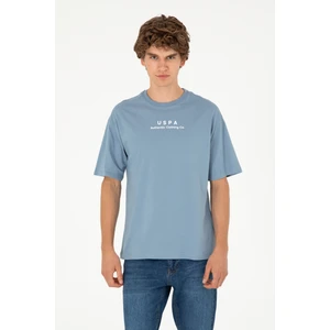U.S. Polo Assn. Erkek İndigo Tişört 50294322-VR028