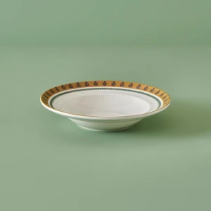 Bella Maison Indian Porselen Makarna Tabağı Hardal (28 Cm)