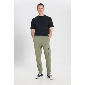 Regular Fit Normal Kesim Haki Sweatpant Eşofman Altı