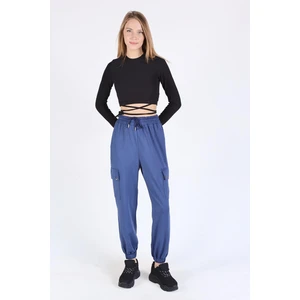 4285A Paça Lastikli Kargo Cep Eşofman Laci