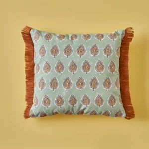 Bella Maison Indian Elegance Püsküllü Kırlent Kılıfı (43x43 cm)