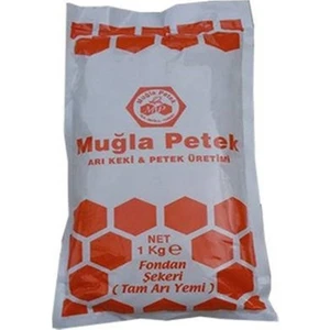 Muğla Petek Fondan Şeker Arı Yemi 1 kg (3 Adet)
