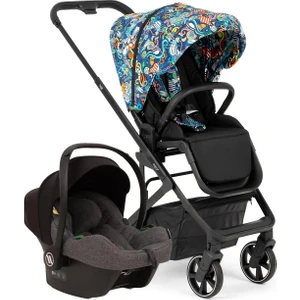 Neo 2 Cosmo Travel Sistem Bebek Arabası Multicolor - Grey