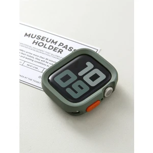 Apple Watch Uyumlu 5 6 7 8 9 44/45MM Kılıf Kasa ve Ekran Koruyucu 360 Tam Koruma Kapak