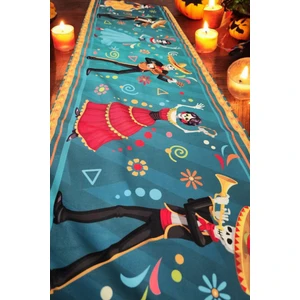 Boni Tasarım Cadılar Bayramı Desen Runner