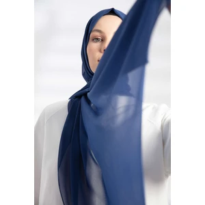Şifon Şal - İndigo