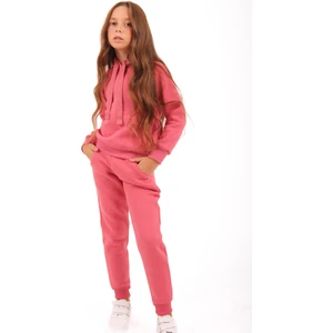 Unisex Reglan Kol Kapüşonlu Içi Polarlı Takım