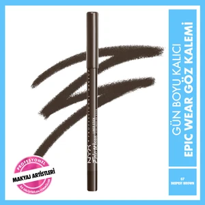 NYX Professional Makeup Epic Wear Liner Sticks Göz Kalemi - Deepest Brown - Kahverengi