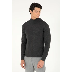 U.S. Polo Assn. Erkek Antrasit Melanj Kazak /Triko 50288887-VR081