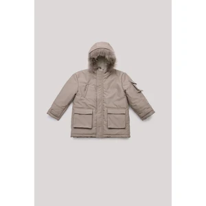 Bg Store Erkek Çocuk Bej Mont