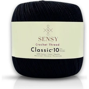 Classic 10 Tığ İpi 100% Merserize Pamuk Örgü İpi, Dantel İpi, Giza Mısır Pamuğu Dantel İpliği