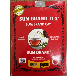Barut Kutu Siyah İthal Çay 400 gr 2 Adet