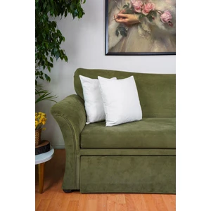 Premium Kadife Dokulu Süet Kırlent Kılıfı Ekru (45X45)