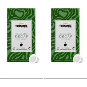 Decaf Kapsül Kahve ( 20 Adet - Compostable - Nespresso Makineleriyle Uyumlu - Kafeinsiz)