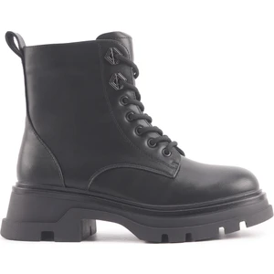 23K-404 4pr Siyah Kadın Rock Bot