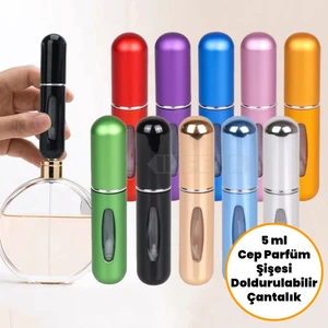 Cep Parfüm Şişesi Doldurma Atomizer Çantalık Dolabilir Mini Şişe