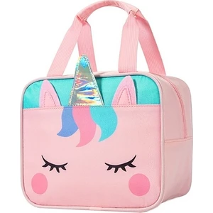 Zc Yeni Çocuk Karikatür Öğrenci Dinozor Yalıtımlı Öğle Yemeği Çantası Taşınabilir El Tipi Tek Boynuzlu At Öğle Yemeği Çantası (Yurt Dışından)