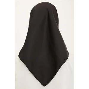 Düz Twill Eşarp - Siyah 1075