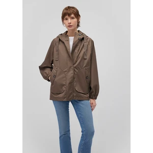 Kapüşonlu Kahverengi Ceket 1110014-82046