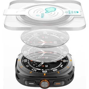Samsung Galaxy Watch 7 Ultra 47MM Kolay Uygulama Aparatlı Cam Ekran Koruyucu