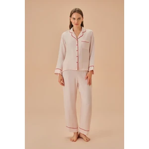Perry Gömlek Yaka Pijama Takımı
