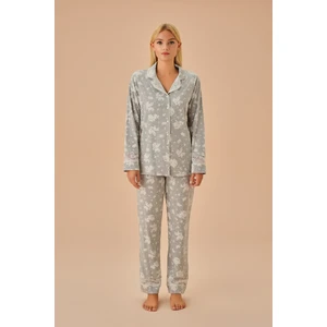 Griss Maskülen Pijama Takımı