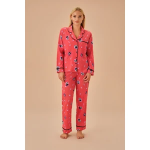 Panda Maskülen Pijama Takımı