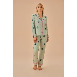 Panda Maskülen Pijama Takımı