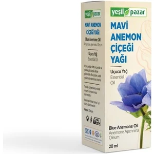 Yeşil Pazar Mavi Anemon Çiçeği Yağı 20 ml