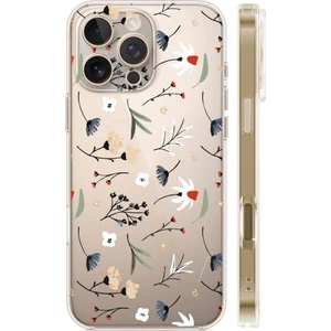 3gen Case Apple iPhone Modelleri Uyumlu Papatyalı Çiçekler Desenli Şeffaf Silikon Kılıf