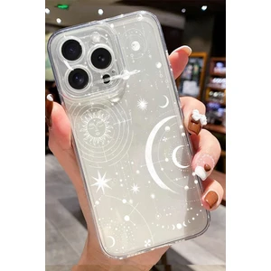 3gen Case Apple Iphone Modelleri Uyumlu Desenli Şeffaf Silikon Kılıf AST17